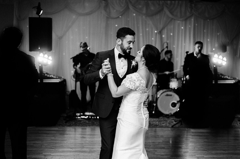 first dance of bride and groom in sligo