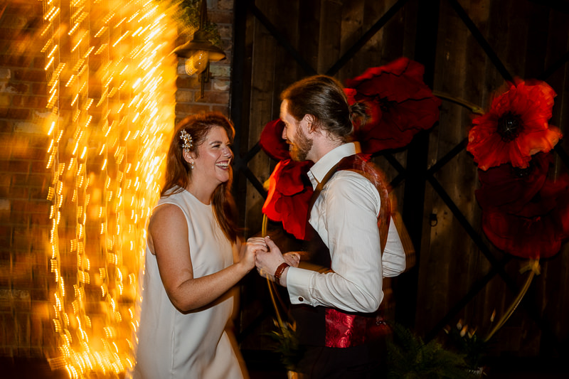 dancing at Drumhierny Woodland Hideaway, Leitrim